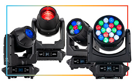 IP65 Outdoor Rated Moving Heads