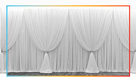 Premium Up and Over 3 Panel Backdrop