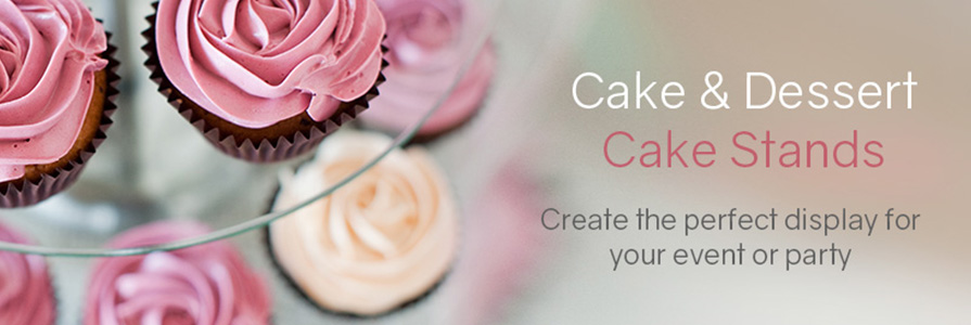 Decorative Cake, Cupcake, & Dessert Stands | Event Supply