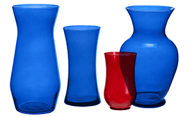 Floral Color Glassware