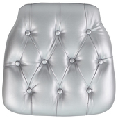 DecoStar™ Hard Silver Tufted Cushion for Any EnvyChair™