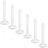 2 Plastic Crowd Control Stanchions - 2.5" (40" in Height) - Choice of Colors