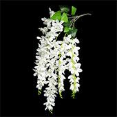 Decostar™ Artificial Wisteria Spray 27" White
