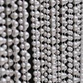 DecoStar™ 9ft Pearl White Multi Ball Chain Curtain