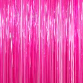 Fluorescent Pink - Fringe Curtain - Many Size Options