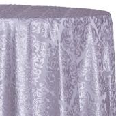 Gray - Damask Contemporary Velvet & Sheer Overlay by Eastern Mills - Many Size Options