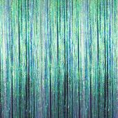 Iridescent - Cracked Ice Fringe Curtain - Many Size Options