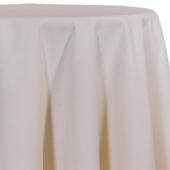 Ivory - Spun Polyester “Feels Like Cotton” Tablecloth - Many Size Options