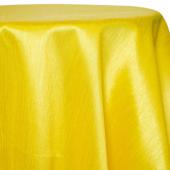 Lemon - Shantung Satin “Capri” Tablecloth - Many Size Options