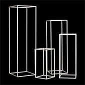 Decostar™ Nesting Metal Frame 4pc set - White