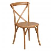 Wooden Crossback Chair - Oak