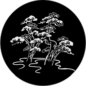 Bonsai - Stock Gobo for Gobo Light Projectors - Choose your size!