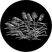 Grasses 2 - Stock Gobo for Gobo Light Projectors - Choose your size!