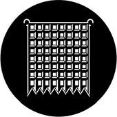 Ministry - Stock Gobo for Gobo Light Projectors - Choose your size!