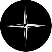 Symmetric 12 - Stock Gobo for Gobo Light Projectors - Choose your size!