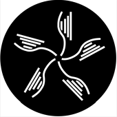 Organic 10 - Stock Gobo for Gobo Light Projectors - Choose your size!