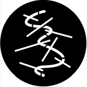 Organic 14 - Stock Gobo for Gobo Light Projectors - Choose your size!