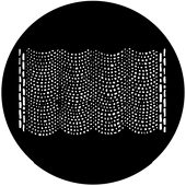 Mosaic Floor - Stock Gobo for Gobo Light Projectors - Choose your size!