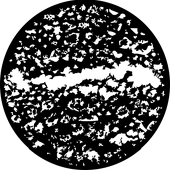 Paint Effects - Stock Gobo for Gobo Light Projectors - Choose your size!