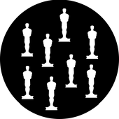 Multiple Oscars - Stock Gobo for Gobo Light Projectors - Choose your size!