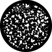 Sponge Texture - Stock Gobo for Gobo Light Projectors - Choose your size!