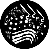 Imprint - Stock Gobo for Gobo Light Projectors - Choose your size!