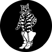 Puss in Boots 2 - Stock Gobo for Gobo Light Projectors - Choose your size!
