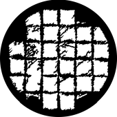 Soft Grid - Stock Gobo for Gobo Light Projectors - Choose your size!