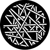 Trusswork - Stock Gobo for Gobo Light Projectors - Choose your size!