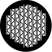 Trusswork 37 - Stock Gobo for Gobo Light Projectors - Choose your size!