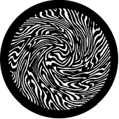 Spun - Stock Gobo for Gobo Light Projectors - Choose your size!