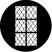 Renaissance - Stock Gobo for Gobo Light Projectors - Choose your size!