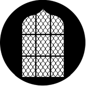 Eastern - Stock Gobo for Gobo Light Projectors - Choose your size!