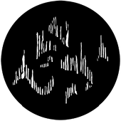 Streaks - Stock Gobo for Gobo Light Projectors - Choose your size!