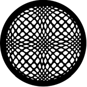 Geometrics 5 - Stock Gobo for Gobo Light Projectors - Choose your size!