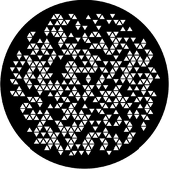 Origami - Stock Gobo for Gobo Light Projectors - Choose your size!