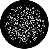 Spellbound - Stock Gobo for Gobo Light Projectors - Choose your size!