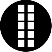 Linear - Stock Gobo for Gobo Light Projectors - Choose your size!