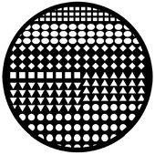 Sonata - Stock Gobo for Gobo Light Projectors - Choose your size!