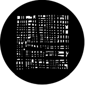 Threads - Stock Gobo for Gobo Light Projectors - Choose your size!