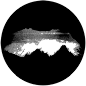 Meshed Cove - Stock Gobo for Gobo Light Projectors - Choose your size!