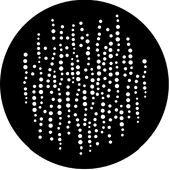 Fizzy - Stock Gobo for Gobo Light Projectors - Choose your size!