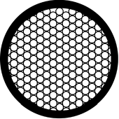 Matrix - Stock Gobo for Gobo Light Projectors - Choose your size!