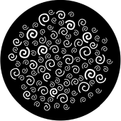 Multi Coils - Stock Gobo for Gobo Light Projectors - Choose your size!