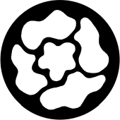 Hisbiscus - Stock Gobo for Gobo Light Projectors - Choose your size!