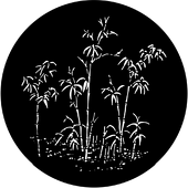 Bamboo - Stock Gobo for Gobo Light Projectors - Choose your size!