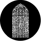 Stained Glass Complete - Stock Gobo for Gobo Light Projectors - Choose your size!