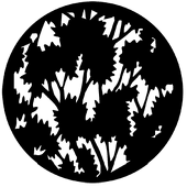 Foliage (Large) - Stock Gobo for Gobo Light Projectors - Choose your size!