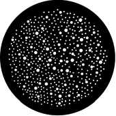 Dot Breakup (Small) - Stock Gobo for Gobo Light Projectors - Choose your size!