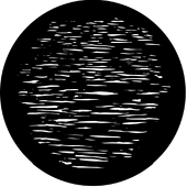 Water 1 - Stock Gobo for Gobo Light Projectors - Choose your size!